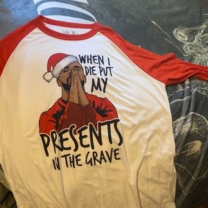 Quarter sleeve drake Christmas shirt